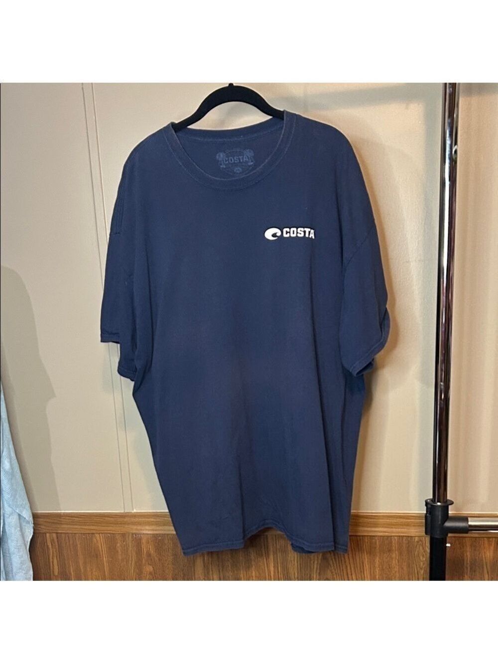 Costa Men's Deep Blue Short Sleeve Tee